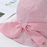 Stripe,Beach,Cotton,Women,Elegant,Multipurpose,Foldable