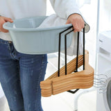 Cloth,Hanger,Storage,Stand,Laundry,Balcony,Stacker,Organizer,Holder