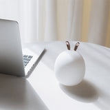3life,Rabbit,Silicone,Night,Light,White,Light,Charge,Childern,Bunny,Night