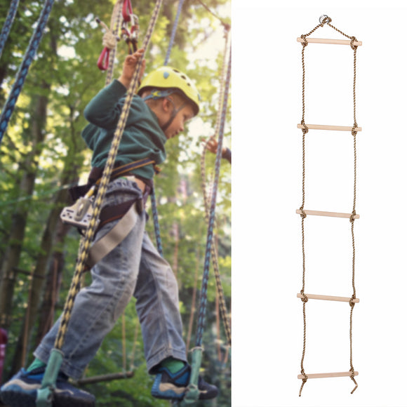 Rungs,Wooden,Climbing,Ladder,Swing