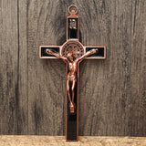 Modeling,Carving,Cross,Decorations,Metal,Alloy,JESUS,Catholic,Statue,Prayer