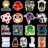 50pcs,Epidemic,Prevention,Window,Background,Suitcases,Computers,Healthcare,Sticker,Floor,Decor
