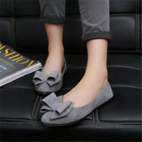 Women,Ballet,Bowknot,Shoes,Cotton,Lined,Pointed,Loafers,Dress,Leisure,Walkinng,Shoes