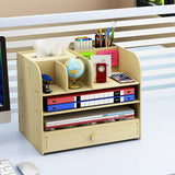 32.5x22.5x26cm,Layers,Pencil,Holder,Storage,Stationery,Density,Plate,Desktop,Organizer