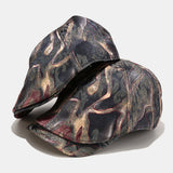 Cotton,British,Style,Street,Trend,Graffiti,Outdoot,Retro,Short,Forward,Beret