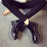 Women's,Rubber,Ankle,Boots,Round,Waterproof,Rainboots,Summer,Martin,Boots,Camping,Walking,Hiking