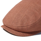 Linen,Solid,Beret,Adjustable,Casual,Outdoor,Sunshade,Visor