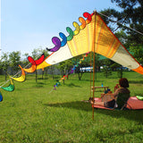 IPRee,Colorful,Flower,Windmill,Twister,Spinner,Camping,Festival,Garden,Decoration