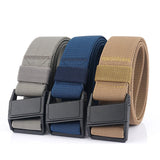 125CM,Adjustable,Nylon,Tactical,Outdoor,Leisure,Canvas,Waist,Belts,Automatic,Magnetic,Buckle