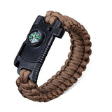 IPRee,Survival,Bracelet,Outdoor,Emergency,Paracord,Whistle,Compass