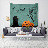 Loskii,Christmas,Tapestry,Pumpkin,Print,Hanging,Tapestry,Decor,Christmas,Decorations