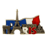 Paris,France,Travel,Collectible,Metal,Stereoscopic,Fridge,Magnet,Sticker,Tourist,Souvenir