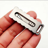 Titanium,Alloy,Blade,Outdoor,Tactical,Climbing,Keychain,Multifunctional,Tools,Ultility,Paper,Cutter