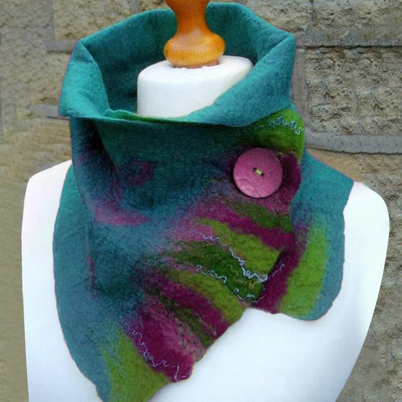 Women's,Green,Vintage,Plain,Scarves,Shawl