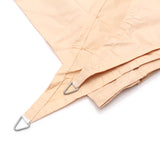 12x12x12ft,Beige,Triangle,Shade,Sails,Patio,Garden,Outdoor,Facility,Activities