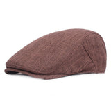 Summer,Linen,Adjustable,Painter,Beret,Classic,Gatsby,Newsboy,Hunting