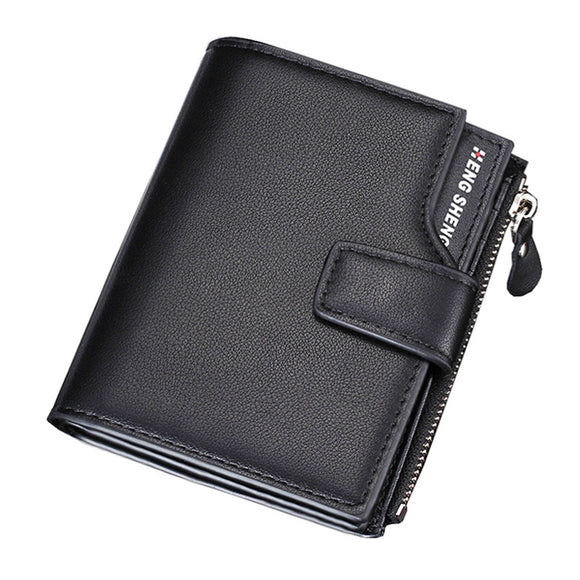 Hengsheng,Men's,Multifunction,Trifold,Wallet,Leather,Credit,Holder,Pocket