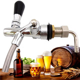 Draft,Kegerator,Faucet,Controller,Chrome,Plating,Shank,Bottle,Opener