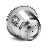 Stainless,Steel,Coffee,Capsule,Refillable,Reusable,Capsules,Nespresso,Machine
