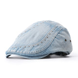 Cotton,Rivet,Painter,Beret,Casual,Outdoor,Visor,Forward