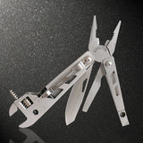 Outdoor,Survival,Adjustable,Spanner,Folding,Knife,Fishing,Pliers,Wrench,Combination