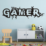 Decor,Vinyl,Sticker,Mural,Decal,Gamer,Decor,Stickers