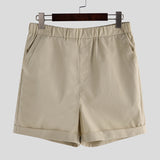 INCERUN,Summer,Beach,Cotton,Fitness,Leisure,Shorts,Pocket,Outdoor,Sport,Short,Pants