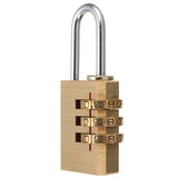 Heavy,Security,Digit,Brass,Combination,Padlock,Luggage,Locker,Toolbox