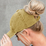 Women,Breaking,Solid,Color,Fashion,Hollow,Ripped,Washed,Denim,Baseball
