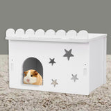 Wooden,Hamster,House,Small,Animal,Mouse,Hideout,Castle,Exercise