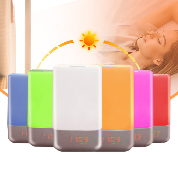 Colors,Light,Sunrise,Simulation,Alarm,Clock,Touch,Light,Colorful,Night