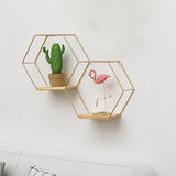 Hexagon,Mounted,Shelf,Nordic,Storage,Bookshelf,Decorations,Display,Stand,Organizer,Office,Living,Bathroom,Furniture