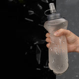 500ML,Collapsible,Water,Bottle,Foldable,Leakproof,SoftBottle,Water,Bladder,Travel,Lightweight,Sport,Camping,Cycling,Running