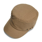 Cotton,Breathable,Ventilation,Holes,Solid,Sunshade,Military