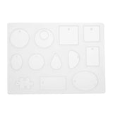 214PCS,Silicone,Epoxy,Resin,Casting,Jewelry,Pendant,Making,Mould,Craft