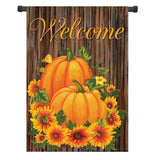Pumpkins,Welcome,Garden,Autumn,Floral,Halloween,Decorations
