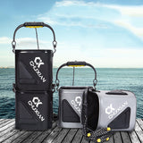 ZANLURE,Outdoor,Portable,Multifunctional,Folding,Fishing,Bucket,Fishing,Tools,Barrel,Fishing,Storage