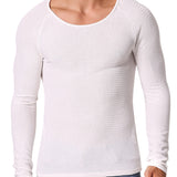 Men's,Sleeve,Muscle,Crewneck,Sweatshirt,Breathable,Lightweight