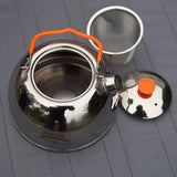 0.65L,Outdoor,Stainless,Steel,Portable,Camping,Hiking,Kettle