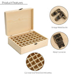 Grids,Wooden,Bottles,Container,Organizer,Storage,Essential,Aromatherapy