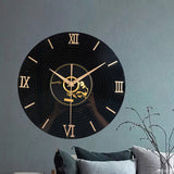 Emoyo,ECY003,Musical,Clock,Black,Album,Clock,Office,Decorations