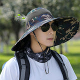 Summer,Protection,Centimeters,Visor,Adjustable,Bucket,Fishing,Mountaineering