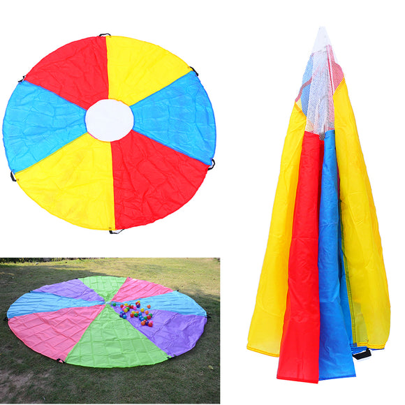 Rainbow,Parachute,Outdoor,Children,Development,Exercise,Activity,Sports