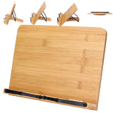 Portable,Wooden,Bookshelf,Stand,Bible,Cookbook,Music,laptop,Holder,Folding,Reading