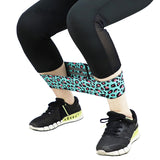 Unisex,Leopard,Print,Squat,Circle,Resistance,Bands,Elastic,Workout,Fitness,Equipment