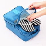 Nylon,Storage,Double,Layer,Waterproof,Portable,Folding,Pouch,Organizer