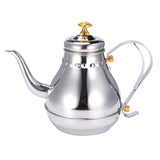 Silver,Capacity,Stainless,Steel,Coffee,Kettles,Filter,Teahouse