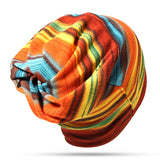 Women,Cotton,Colorful,Multifunctional,Beanie,Scarf,Casual,Windproof,Double,Layers,Collar