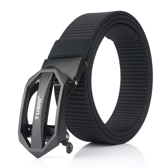 TUSHI,125cm,3.4cm,Alloy,Buckle,Punch,Nylon,Belts,Tactical,Casual,Belts
