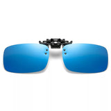 Women,Polarized,Sunglasses,Driving,Cycling,Night,Vision,Yellow,Square,Glasses,Clips,Unisex